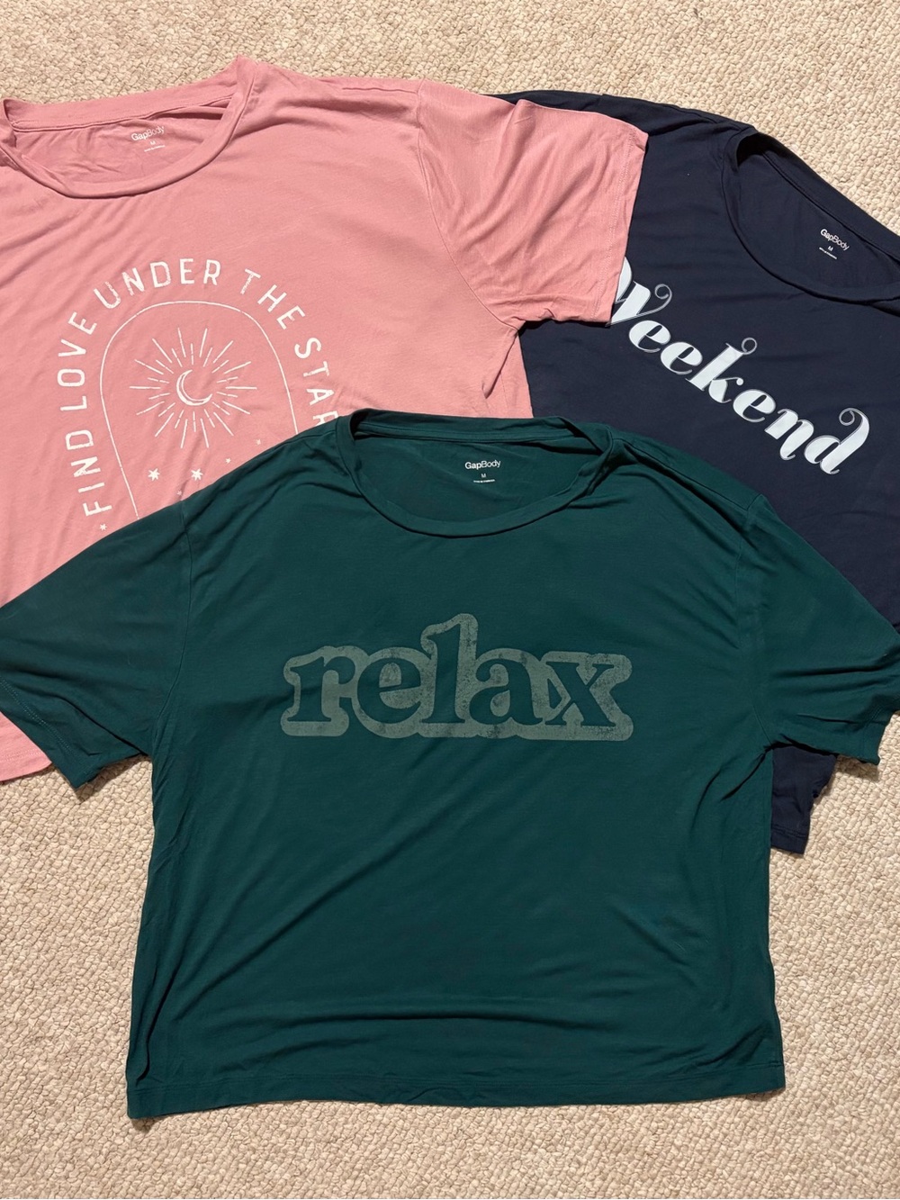 GapBody Women's Set of 3 Graphic Tees